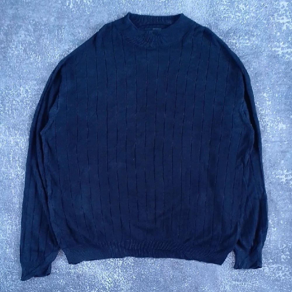 Vintage 90s black J.Ferrar Sweater Made In Hong Kong